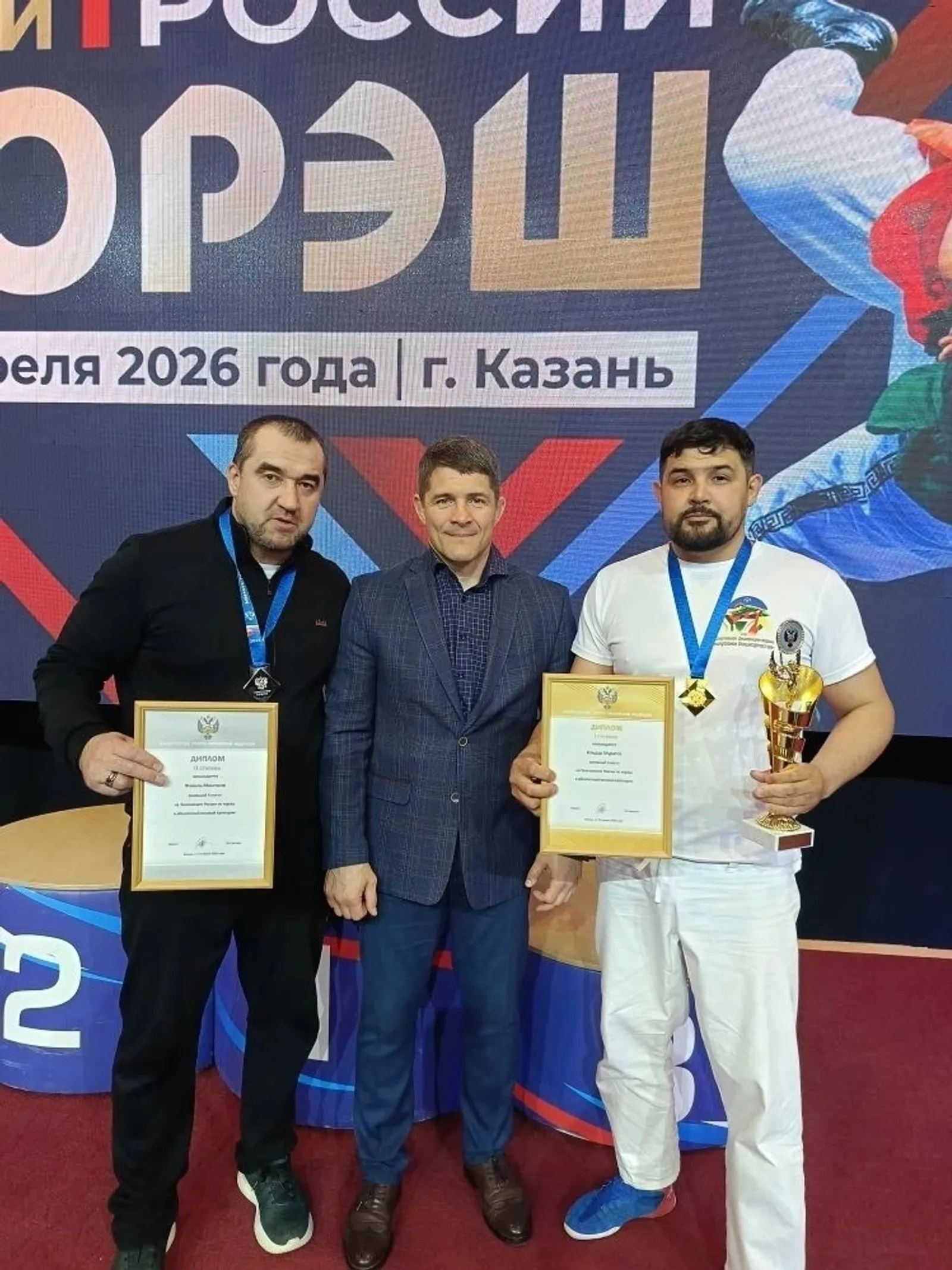 Борцы из Башкирии стали победителями чемпионата России