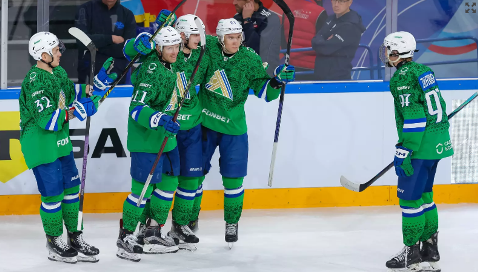 Уфимский «Салават Юлаев» обыграл магнитогорский «Металлург»