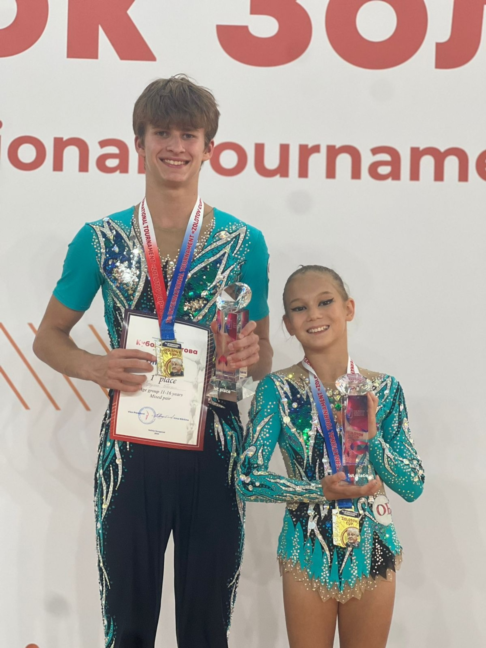 Акробаты из Башкирии взяли золото на международных соревнованиях