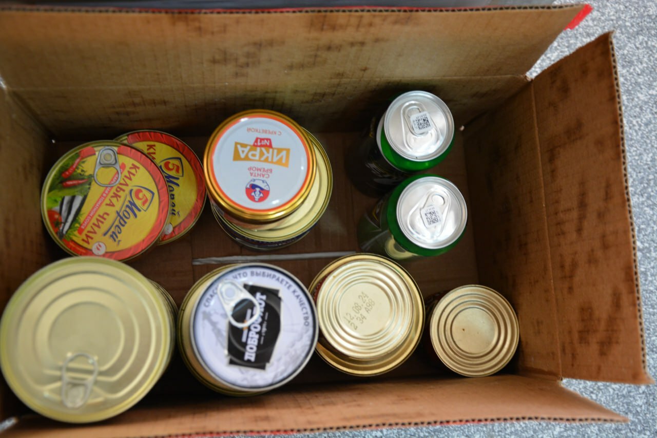 Новогодние подарки бойцам