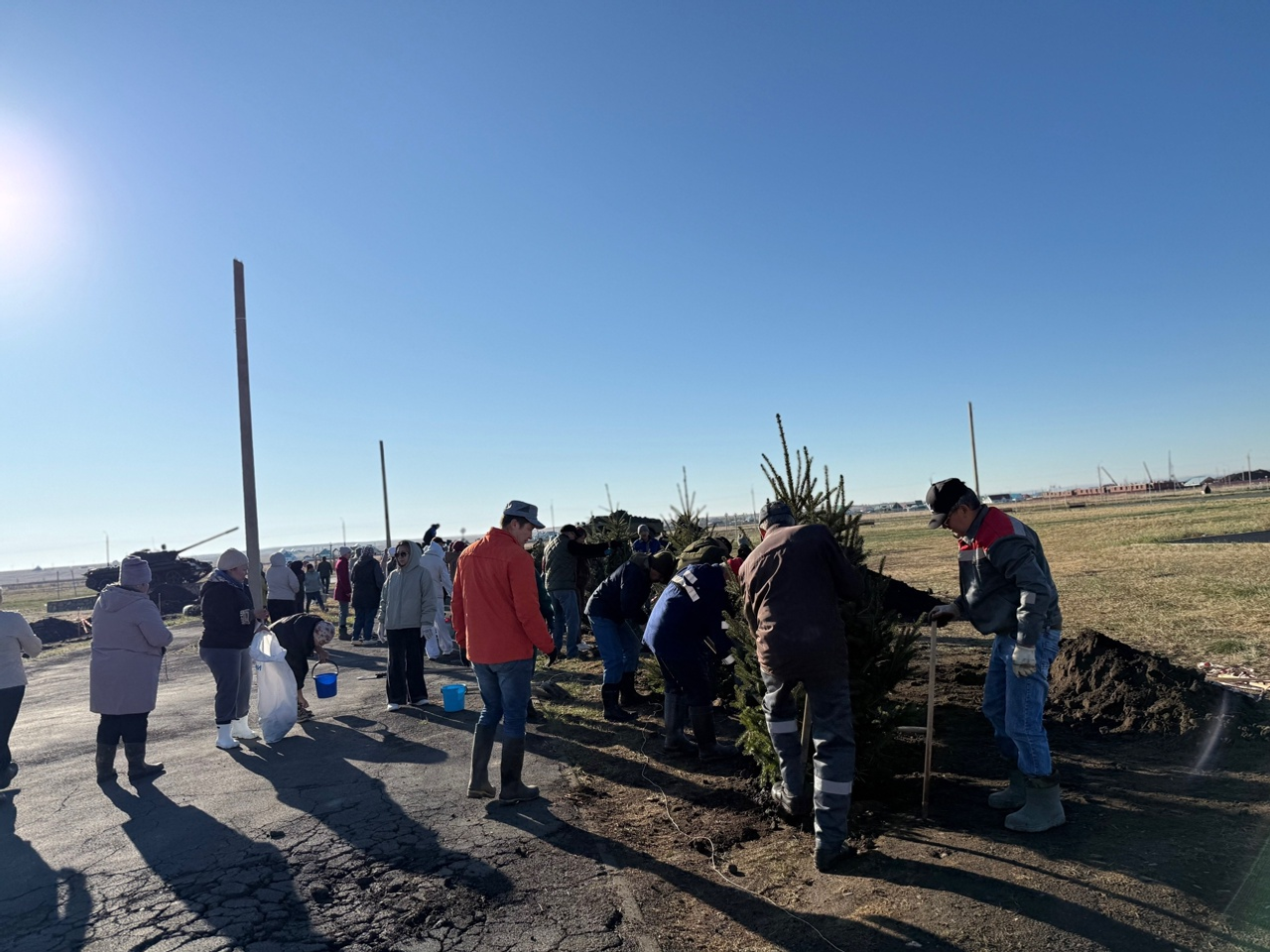 Хйбуллинцы приняли участие в ежегодной Республиканской акции «Зелёная Башкирия».