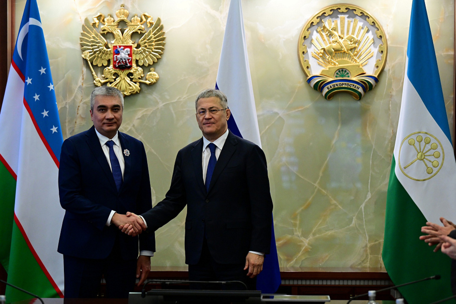 Совещание по вопросам сотрудничества с Ташкентской областью Узбекистана