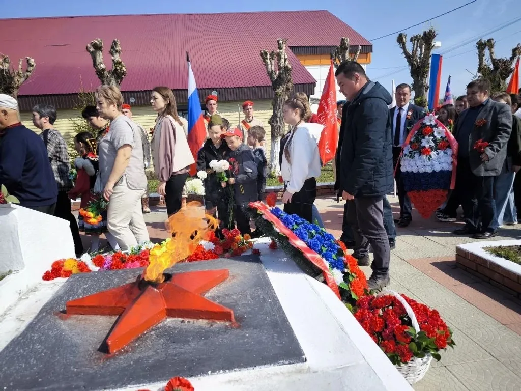 Торжественные мероприятия в Бурибае, посвященные 81-й годовщине Великой Победы