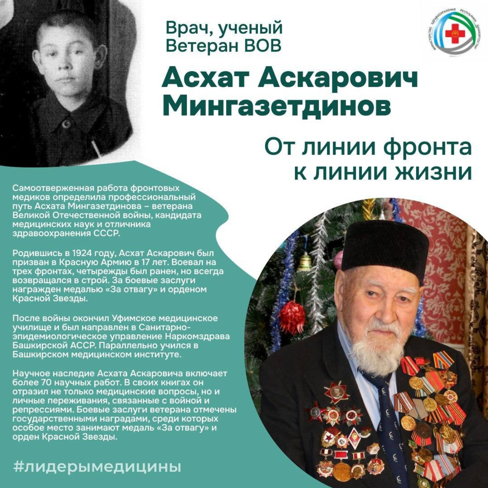 Глава минздрава Башкирии рассказал о лидере медицины Асхате Мингазетдинове