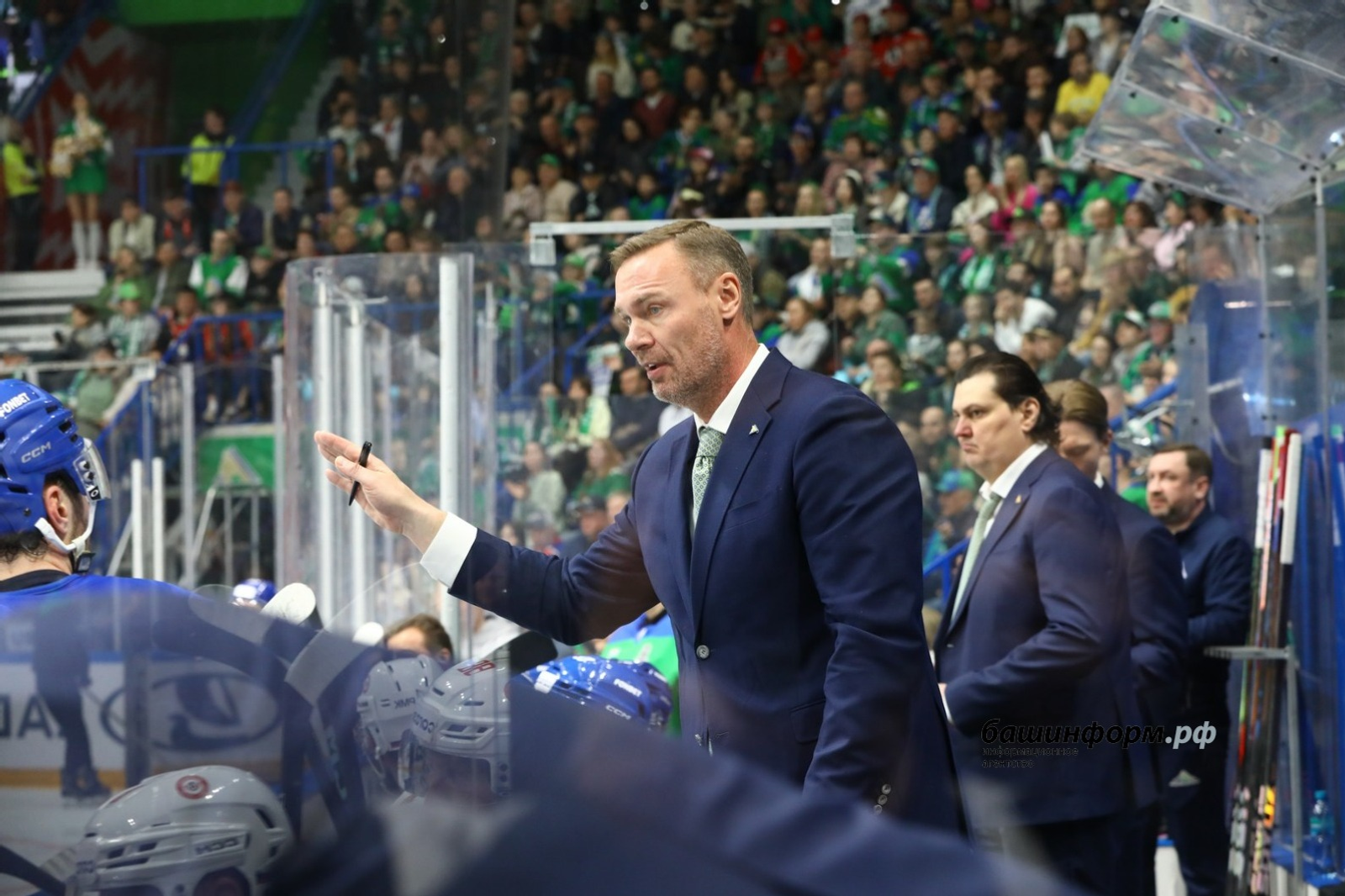 Главный тренер «Салавата» рассказал о травме уфимского вратаря Вязового