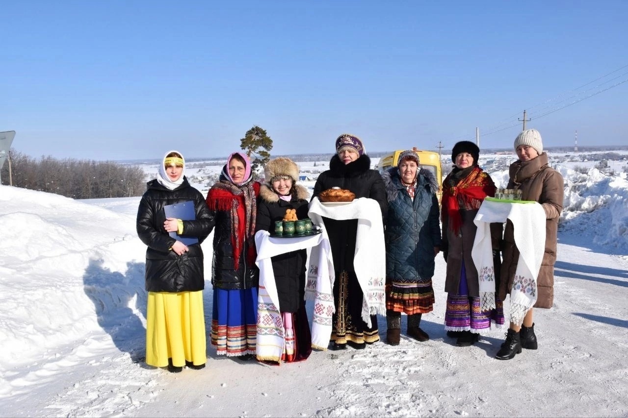 Делегацию села Большеабишево пригласили в гости в деревню Бердяш Зилаирского района