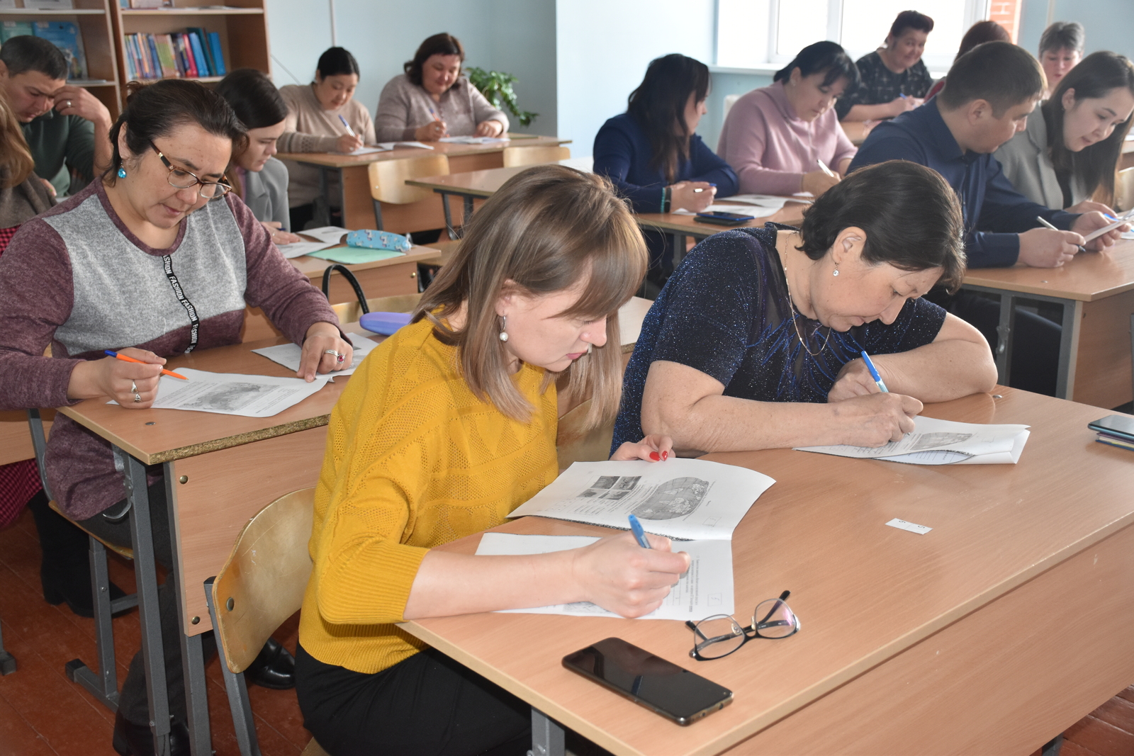 На базе школы села Бурибай прошел  «Единый день всероссийских проверочных работ для родителей обучающихся»