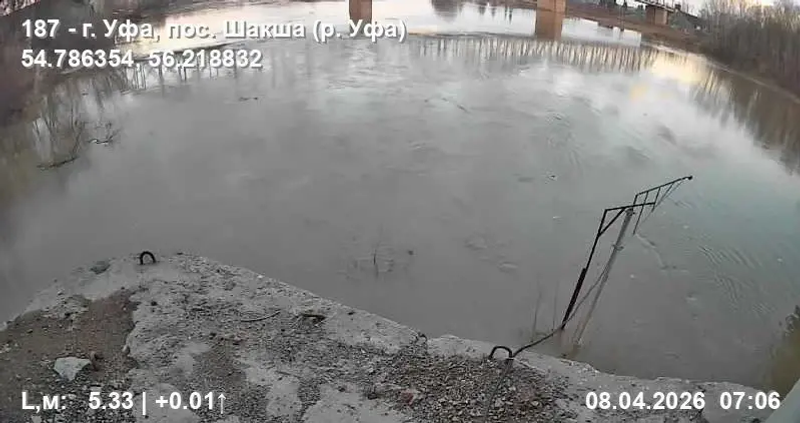 В Башкирии уменьшилось число подтопленных дорог и мостов