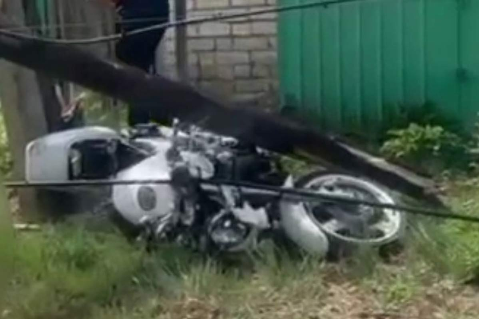 В Сибае мотоциклист погиб после столкновения с электроопорой