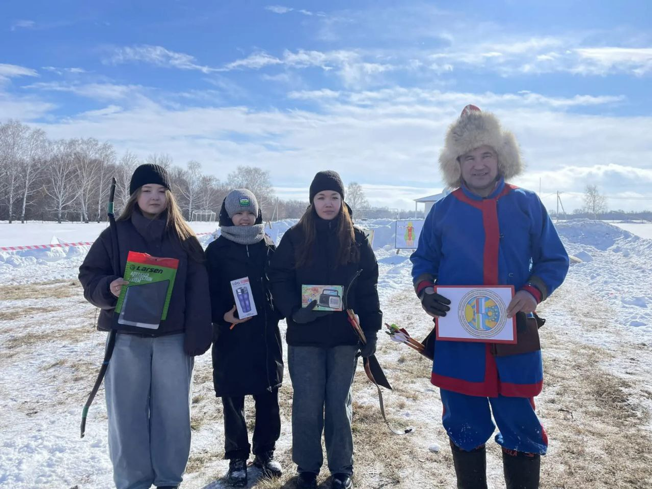 В Акъяре определили лучших лучников на «Широкой Масленице»