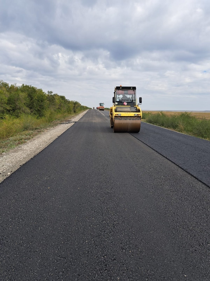 В Башкортостане продолжается ремонт дороги Сибай – Акъяр