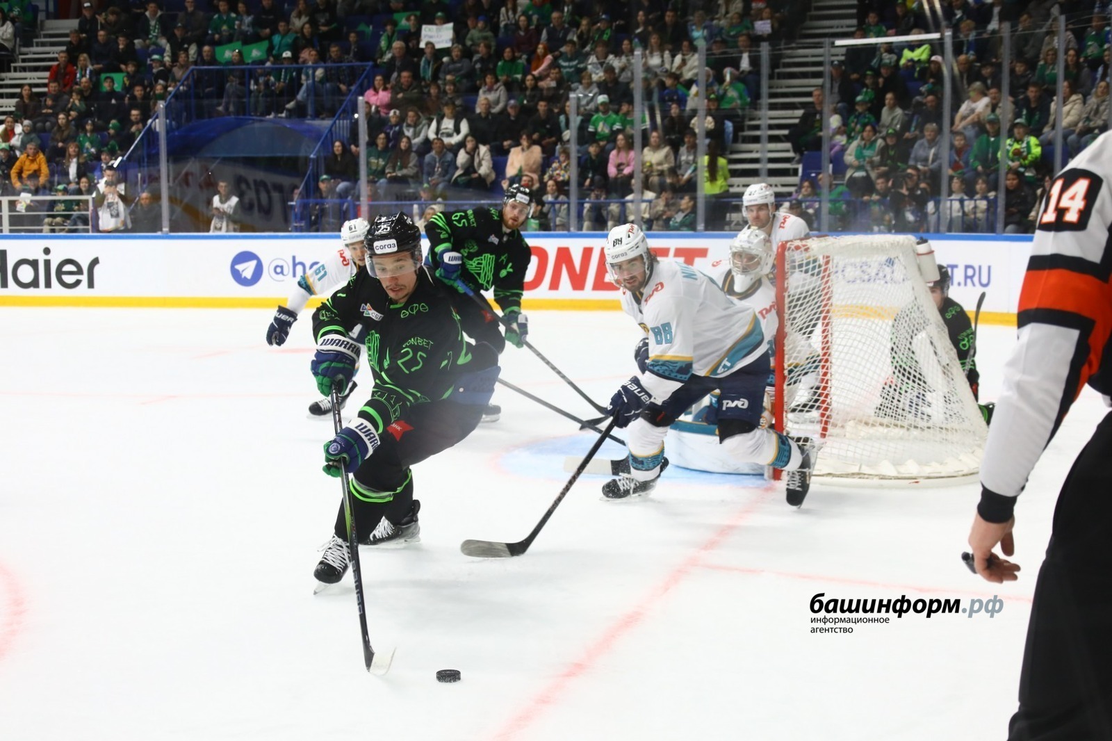 Уфимский «Салават Юлаев» одержал вторую победу подряд