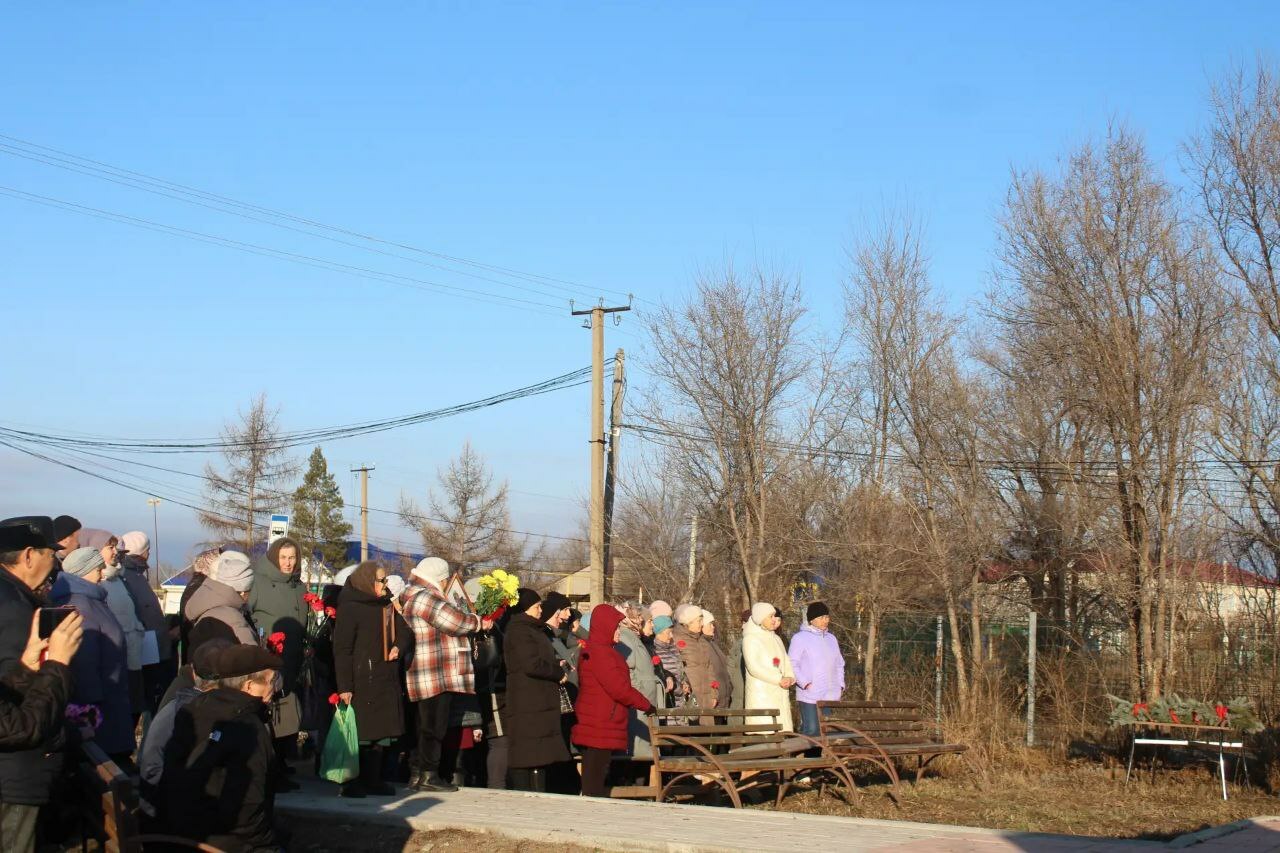 Обелиск воинам - землякам, не вернувшимся из зоны СВО