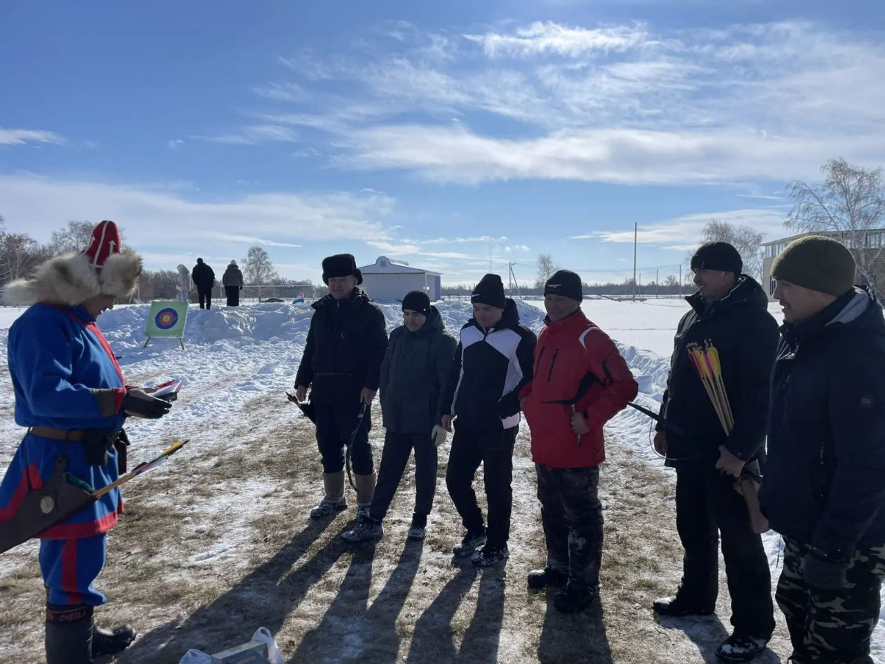 В Акъяре определили лучших лучников на «Широкой Масленице»