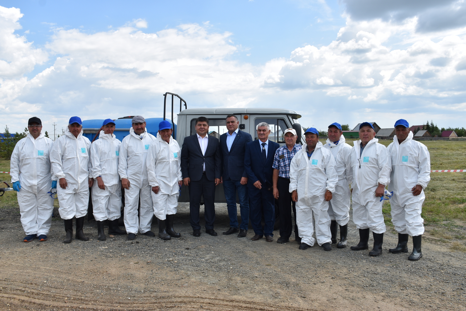 Сегодня в Хайбуллинском районе проведено межрегиональное командно-штабное учение