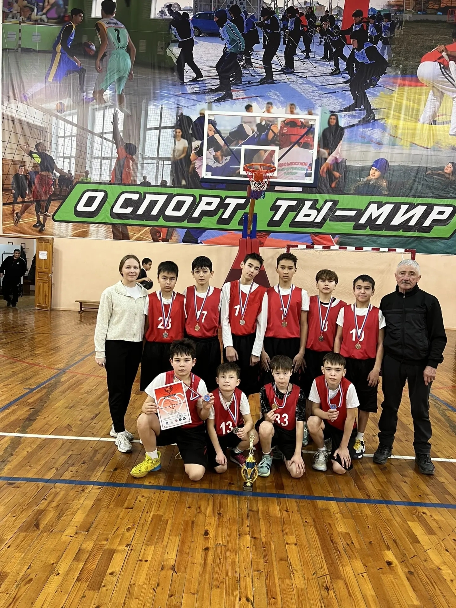 Оранжевый мяч