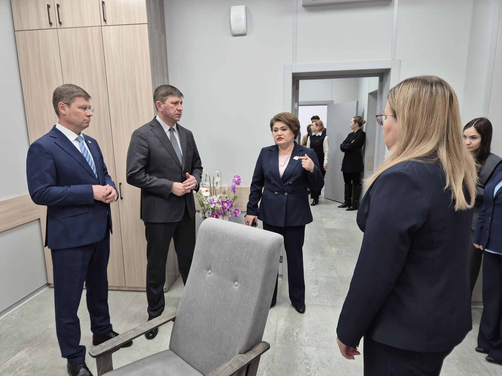 Александр Тихонов ознакомился с работой филиала фонда «Защитники Отечества»