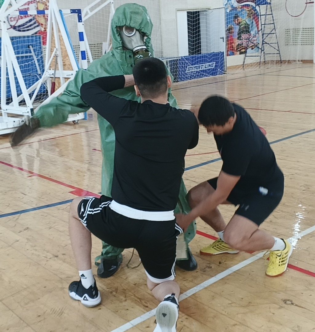 В Хайбуллинском районе в ФОКе "Горняк" прошла игра «А ну-ка, парни!»