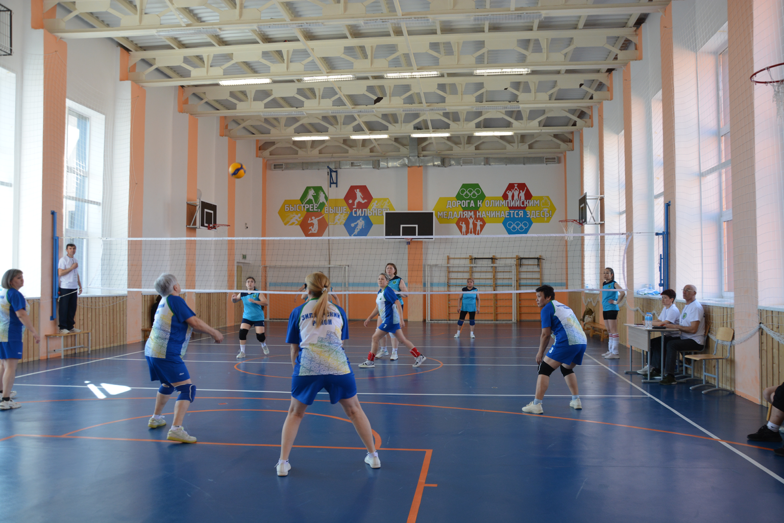 Педагоги в спорте: в Акъяре состоялась межрайонная спартакиада