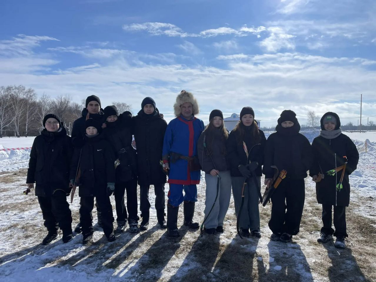 В Акъяре определили лучших лучников на «Широкой Масленице»