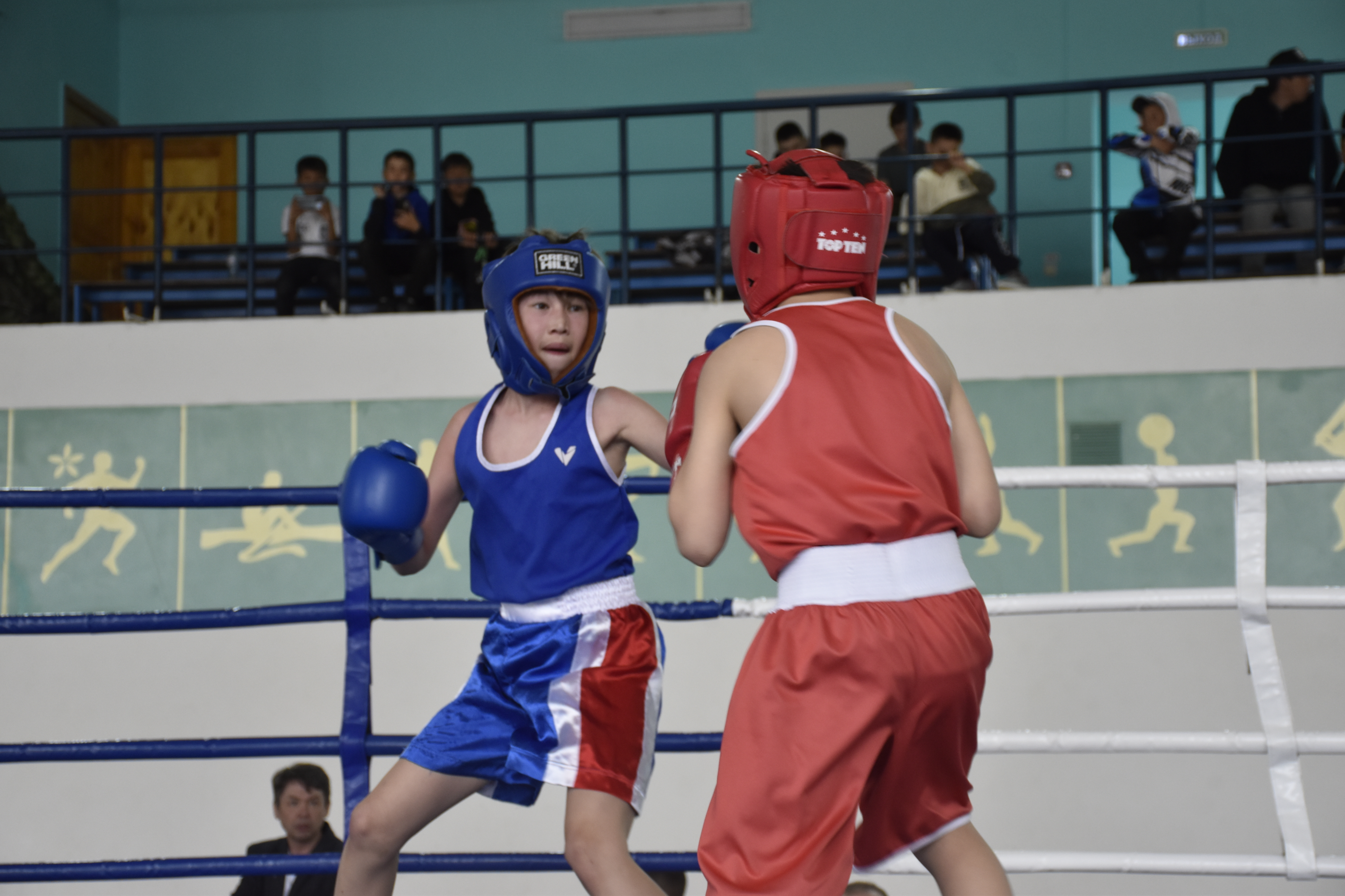 Хайбуллинский юный боксер Азамат Арсланов четыре года успешно занимается боксом