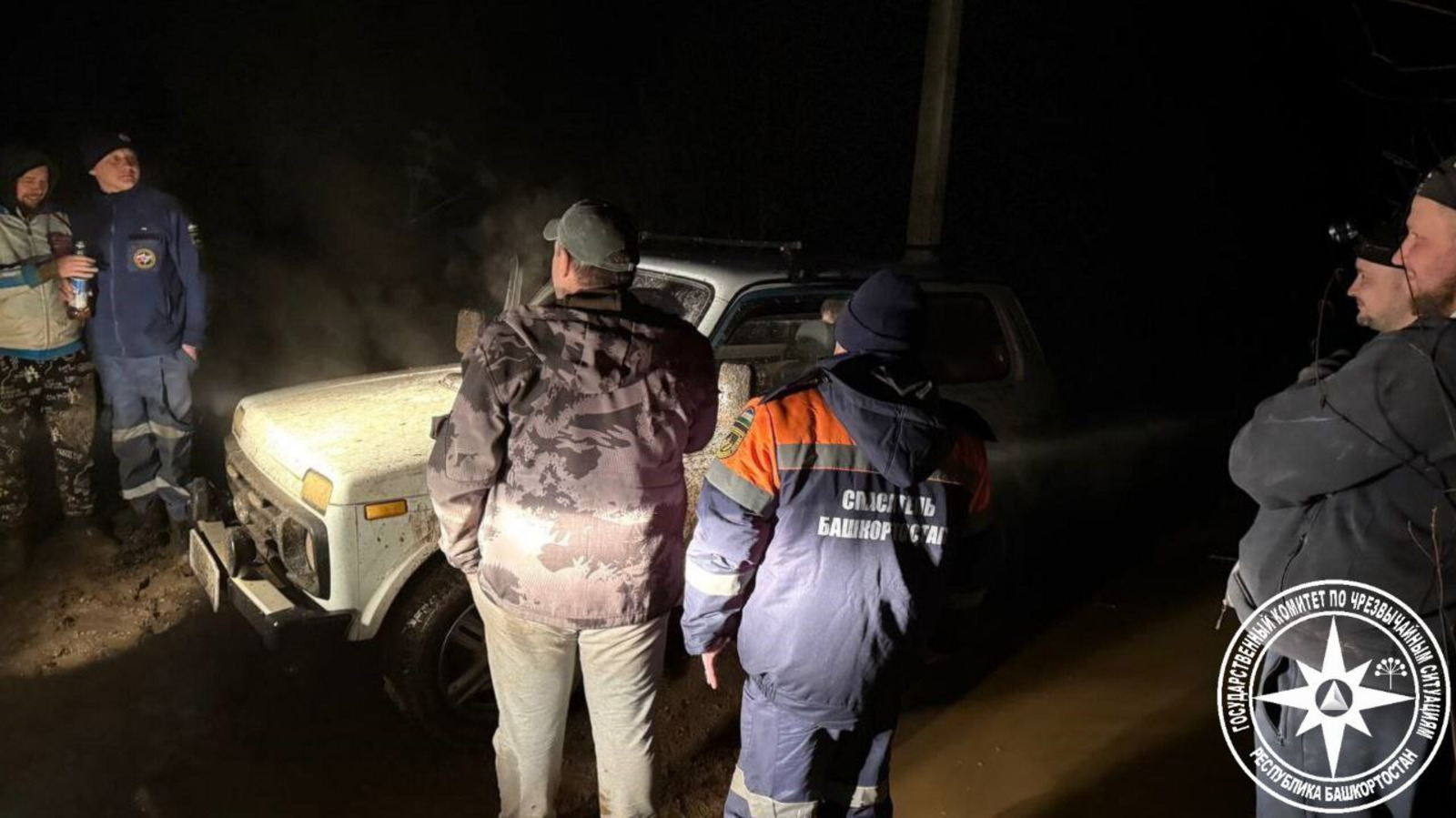 В районе Башкирии пятеро мужчин заблудились в лесу