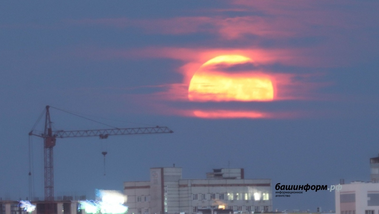 Жители Башкирии увидят полное лунное затмение