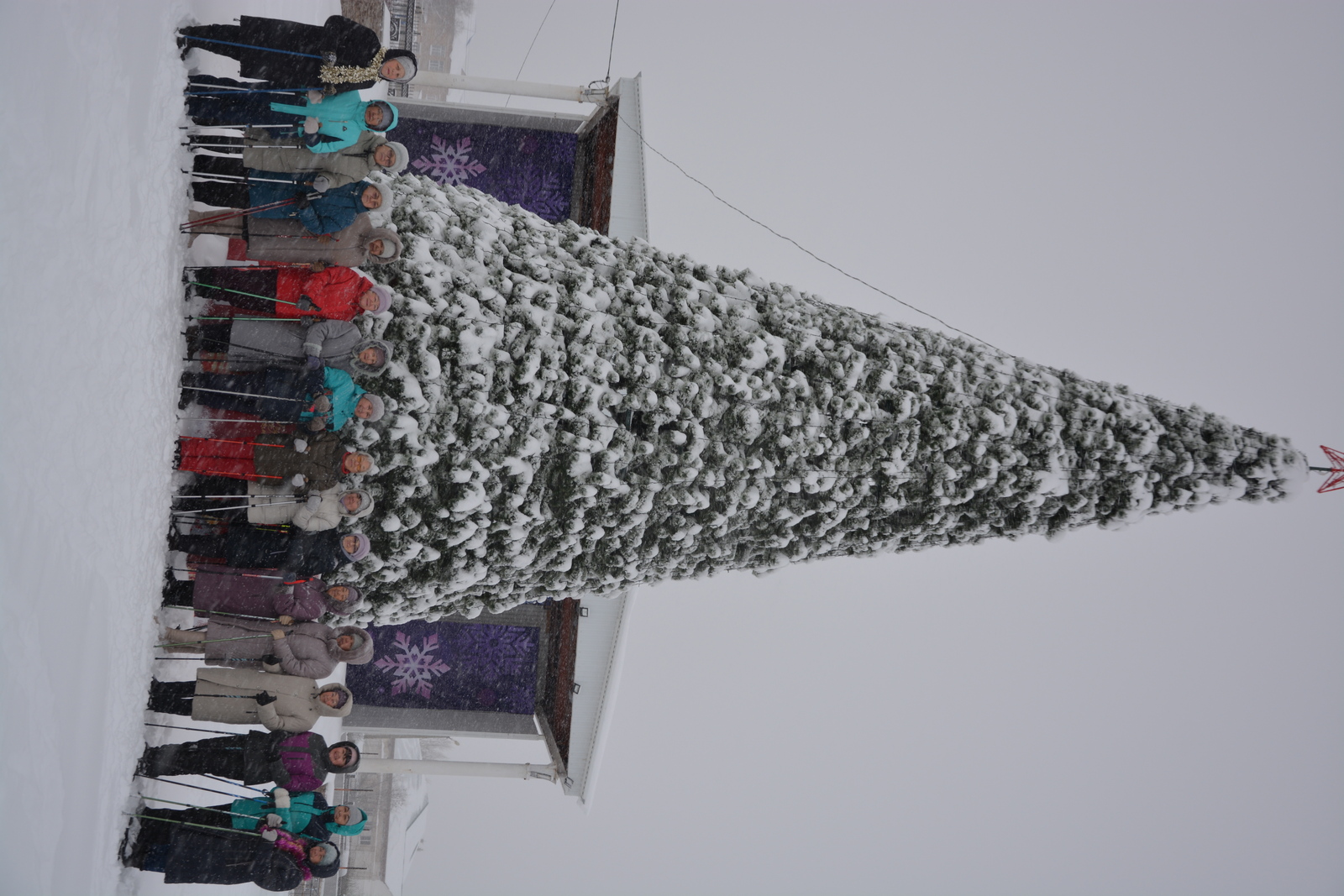 «Забег желаний» в снегопад