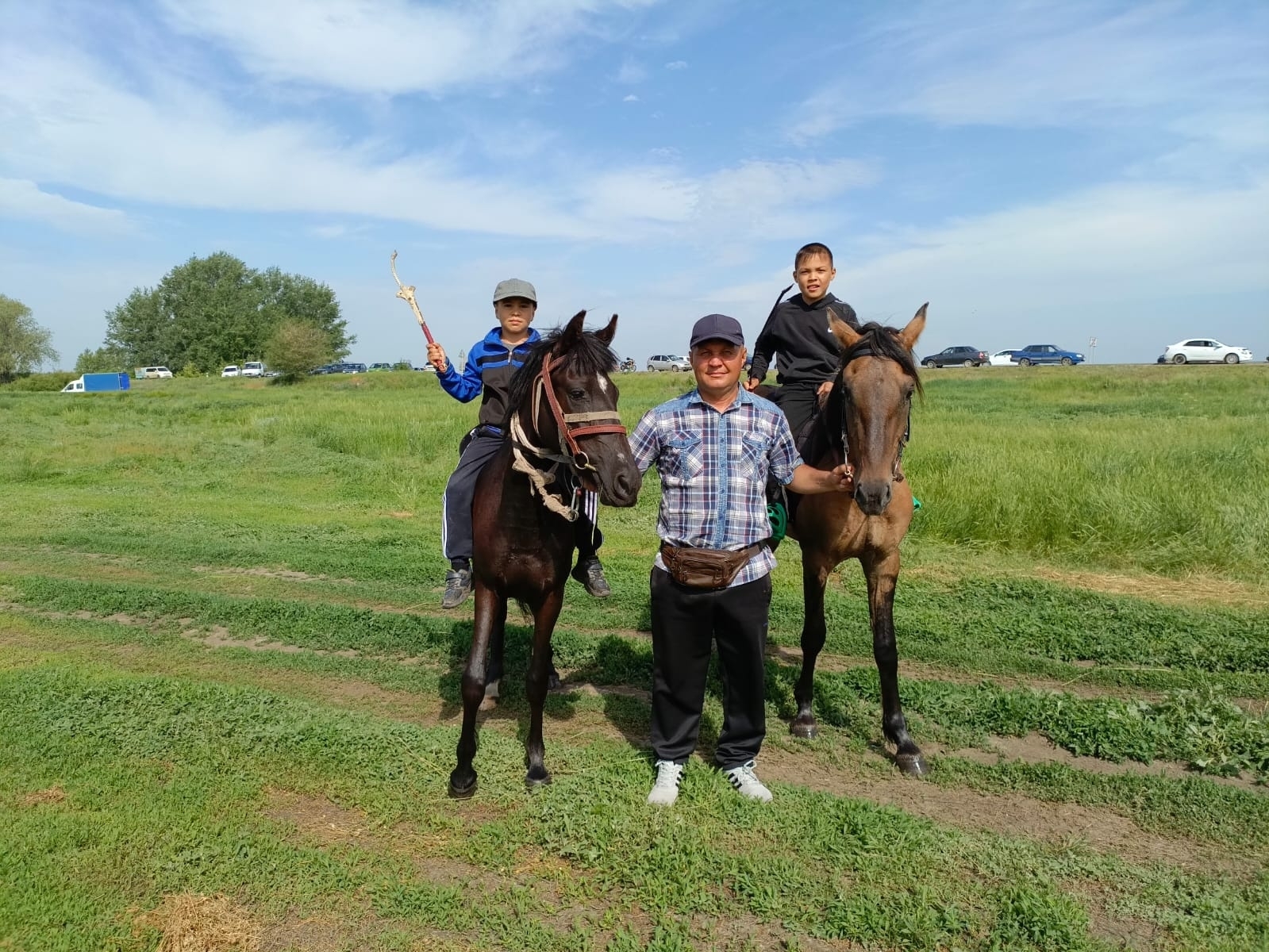 В душе мужчины конь с седлом и уздечкой