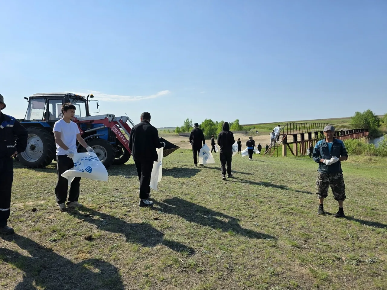 «Живая вода» объединяет сердца: на Дергамыше прошёл экологический субботник