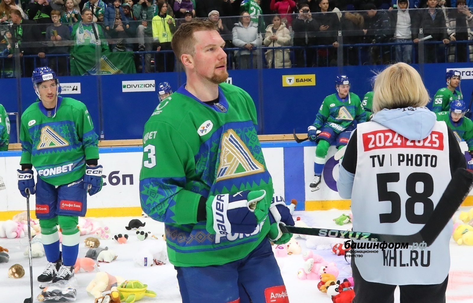 Защитник «Салавата Юлаева» Василевский готовится к матчам после травмы