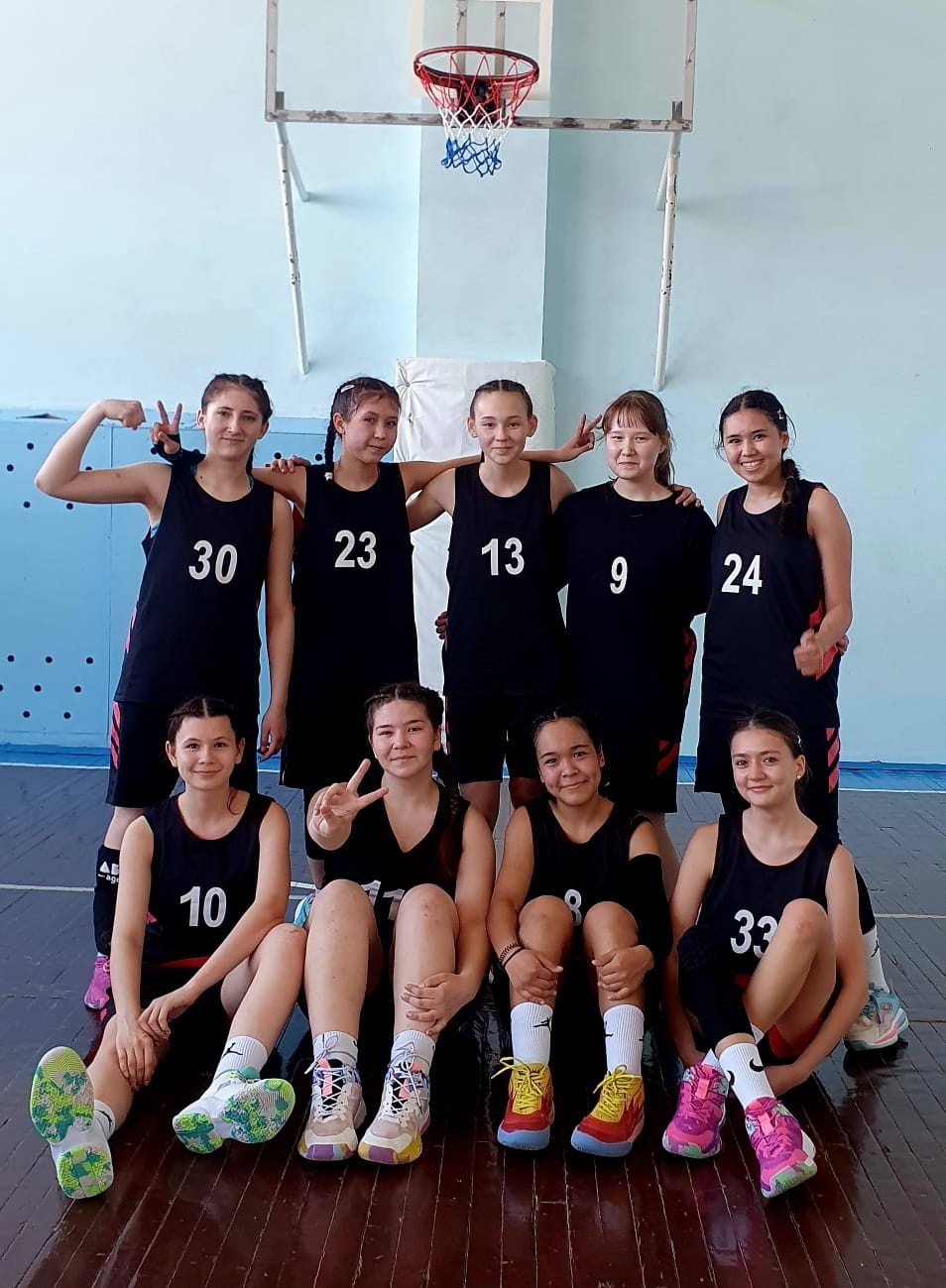 Команда баскетболисток Хайбуллинского района достойно выступила на республиканских соревнованиях