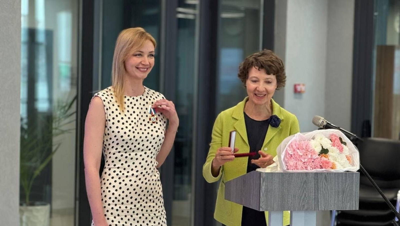 Жительницу Башкирии наградили почетным знаком «Донор костного мозга»