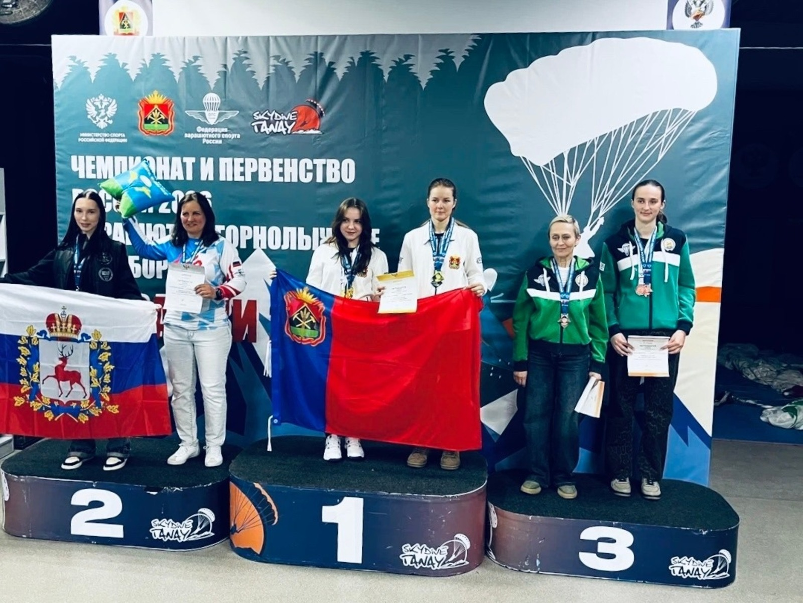 Парашютисты из Башкирии стали третьими на чемпионате России