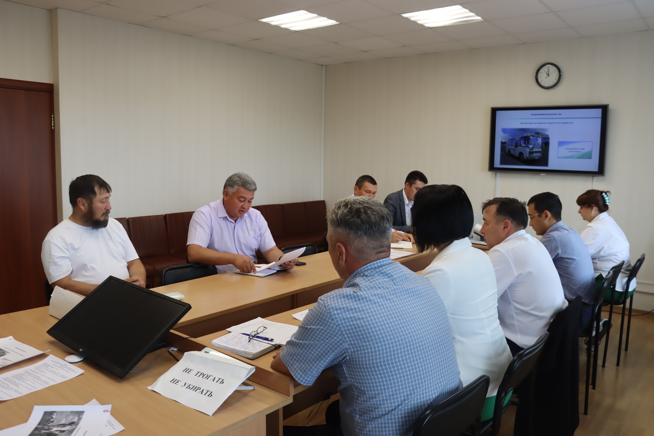 В Хайбуллинском районе предложена идея запуска автобуса для перевозок пассажиров