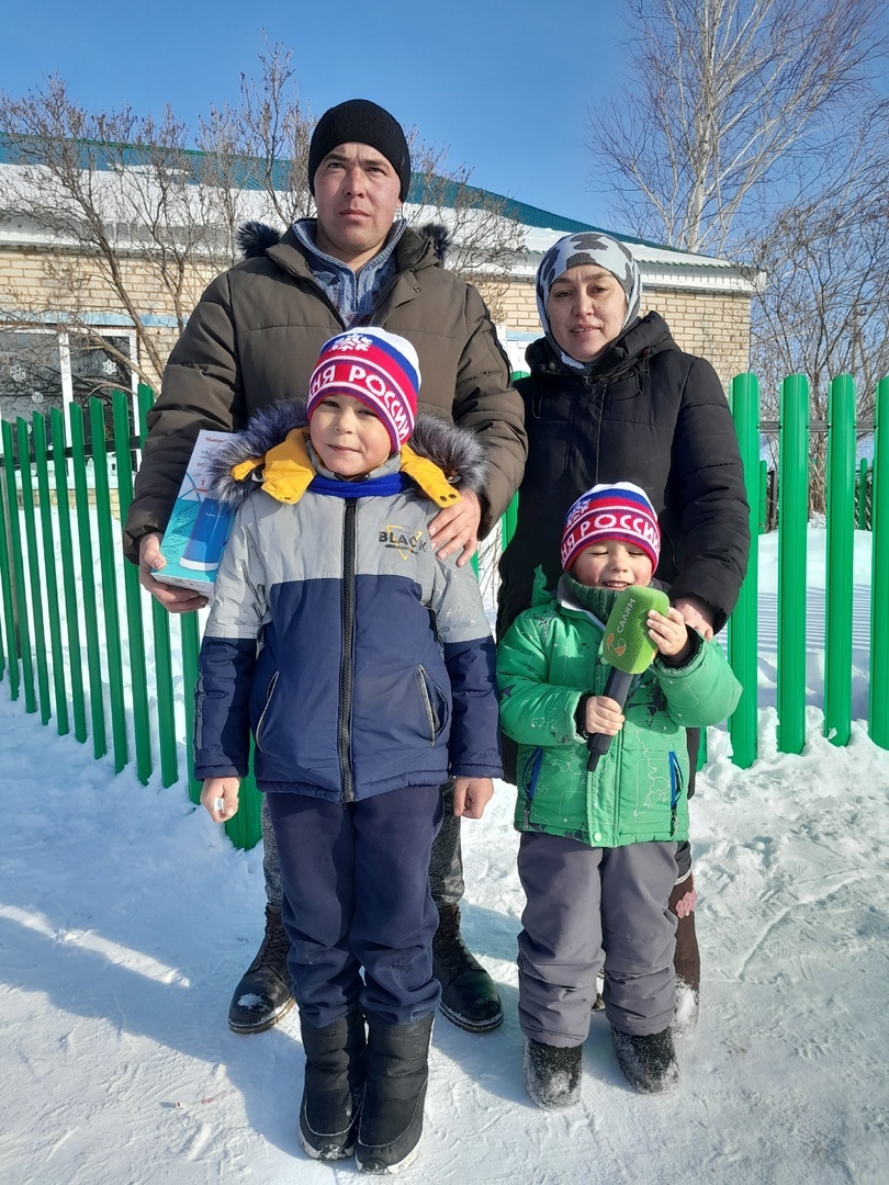 В деревне Малоарслангулово состоялись лыжные гонки на призы главы администрации Хайбуллинского района