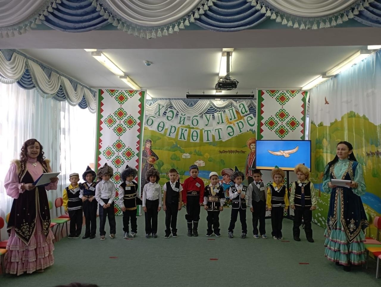 Воспитанник детского сада села Бурибай стал победителем районного конкурса "Хәйбулла бөркөттәре"