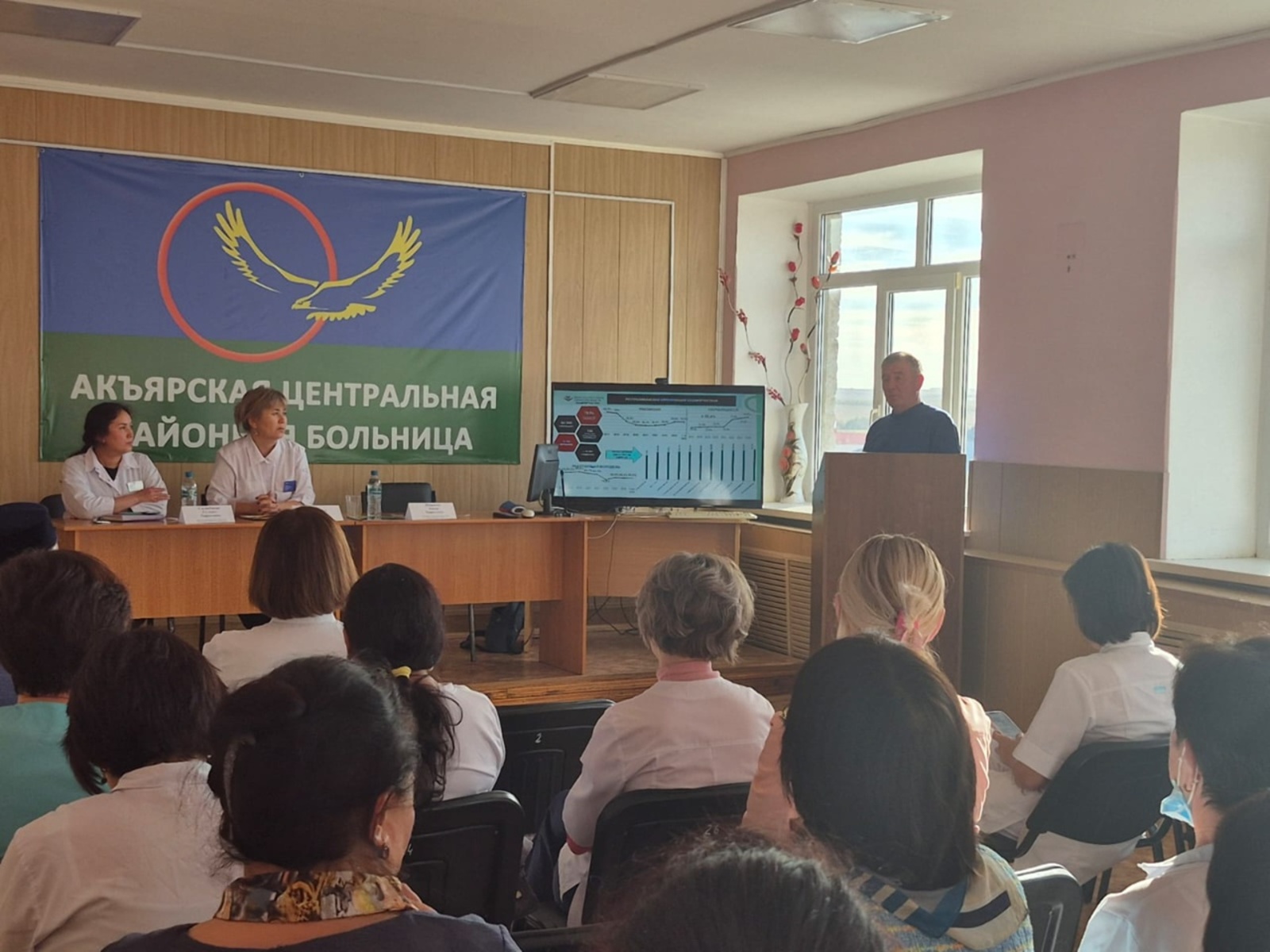 В стенах Акъярской больницы состоялись выборы членов профсоюзного комитета