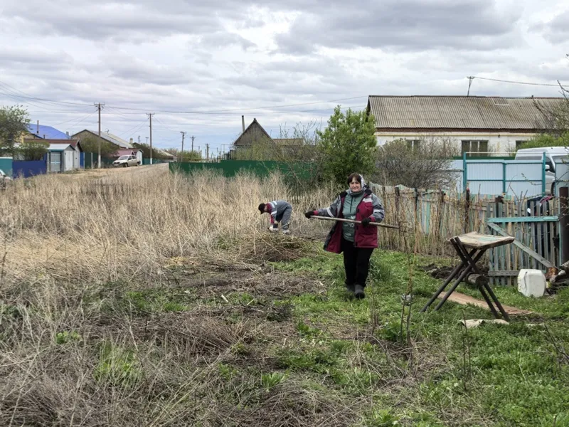 Молодежь «Башмеди» навестила детей войны Хайбуллинского района